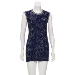 Miss Blumarine sequined mini dress